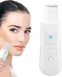 جهاز البشرة العميقة - منظف بشرة بالموجات فوق الصوتية عالي الأداء يستهدف إزالة الرؤوس السوداء ويحارب حب الشباب ويعزز صحة البشرة عن طريق فك المسام