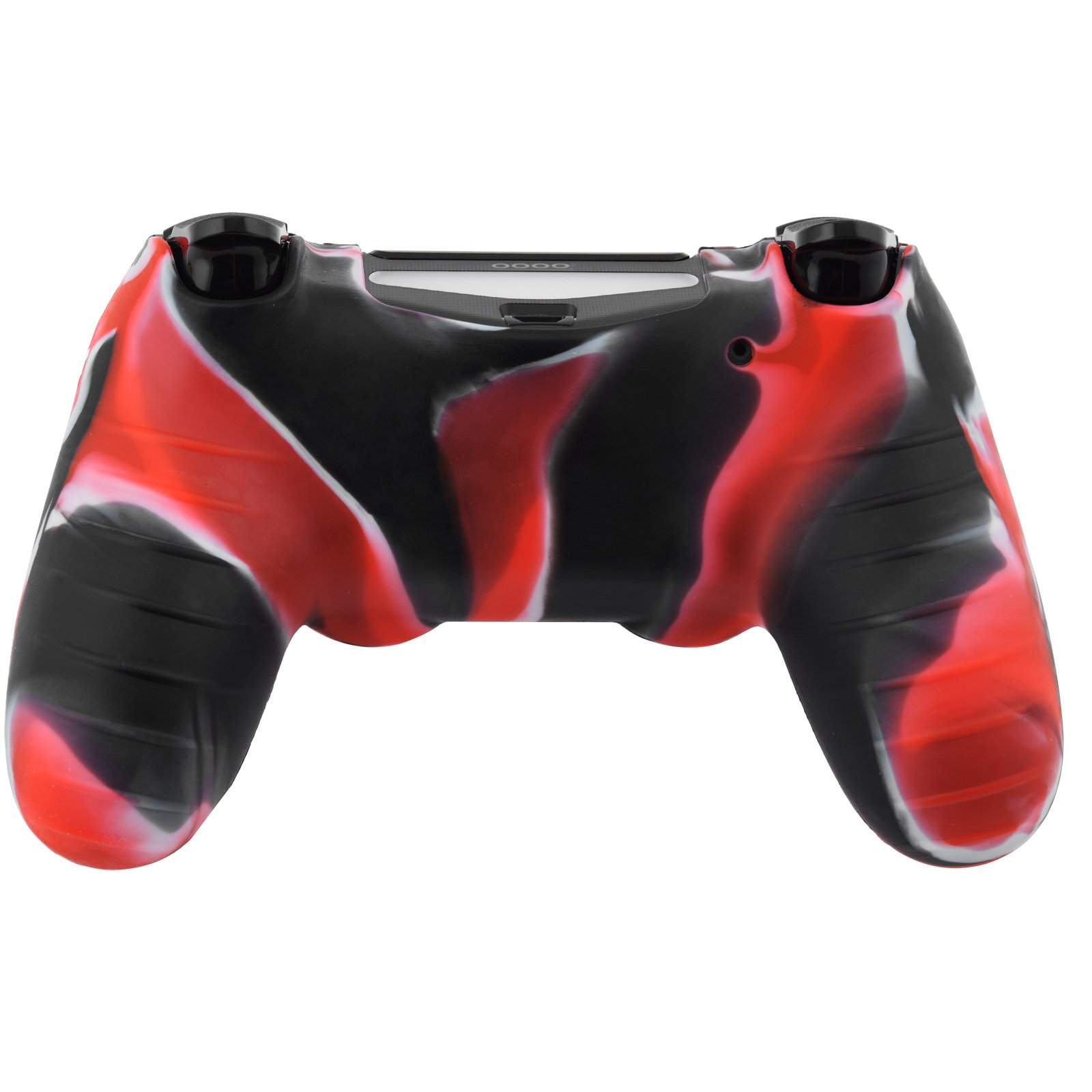 Souvent Camouflage Contrôleur de protection en silicone skin case Étui Coque Joystick de protection Multicolor en silicone pour Sony PS4 Contrôleur Game rouge