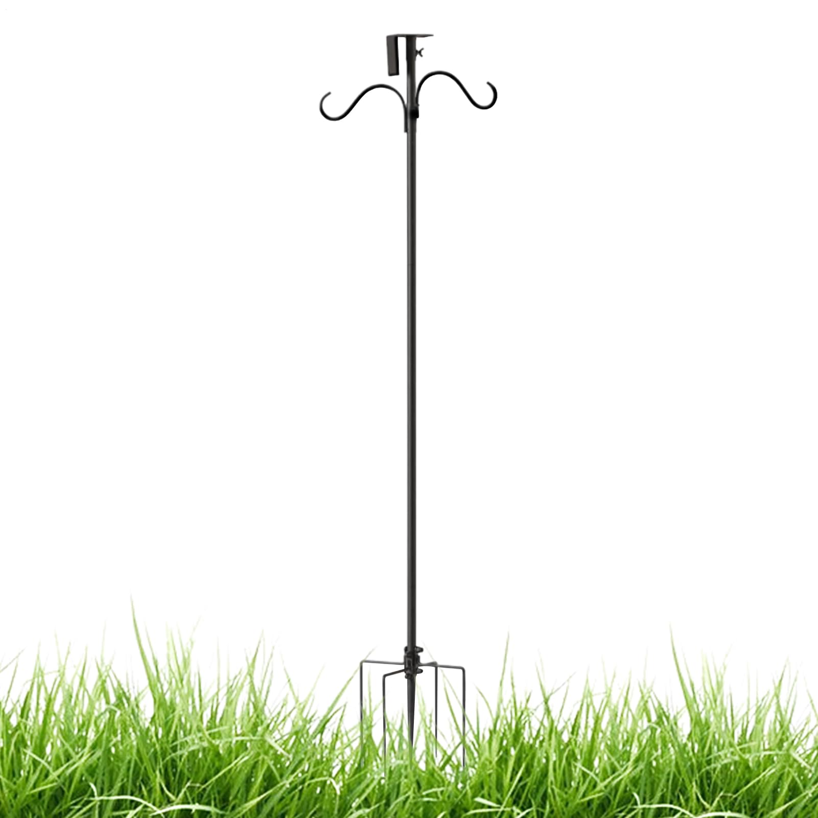 Poste Resistente para de Aves Varilla Soporte Montaje Pajareras, Decoración | Kit de Montaje Robusto para Soporte de Casita de Pájaros Luces Solares Decoración Jardín Estación Meteorológica