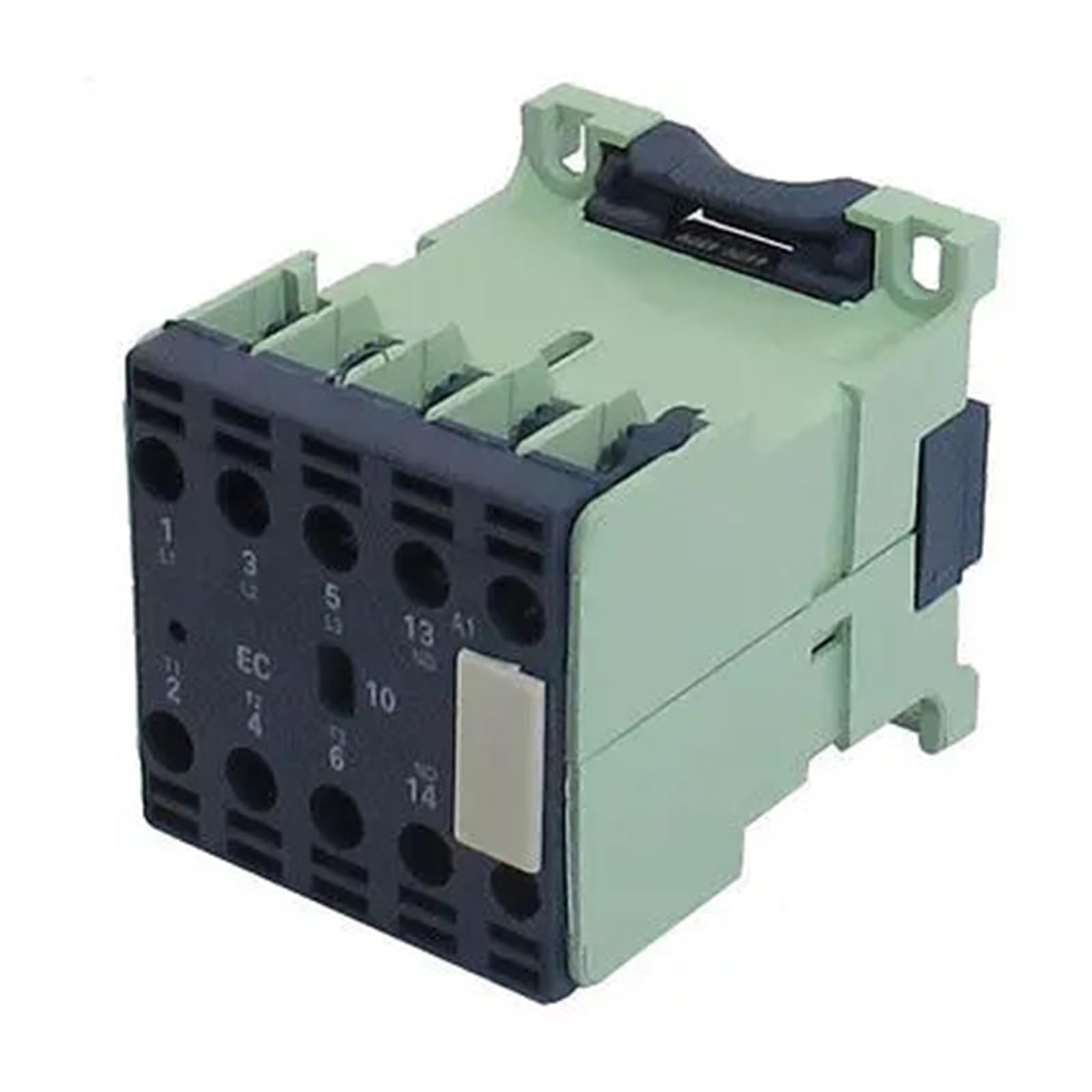 HUUOQIWY 12A CJX2-1210E 380-480 Volt 50/60Hz Coil Tiga Tiang 1NO AC Contactor