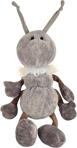 BOHS Hormiga de peluche con bufanda Juguete de insectos de peluche suave de 15 pulgadas Regalo ideal para niños