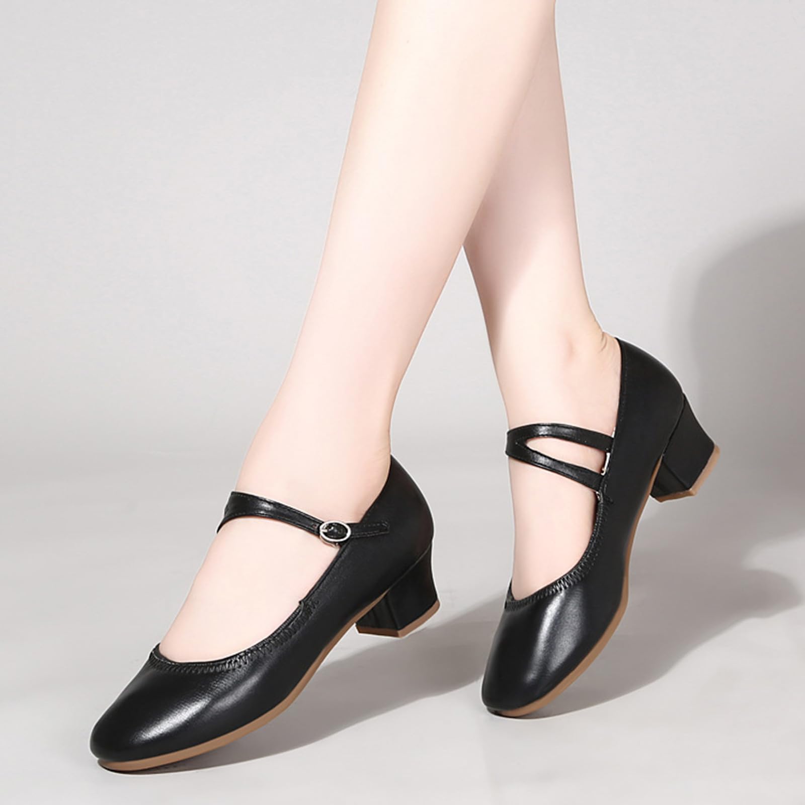 Mary Janes Femme Elegantes Escarpins Bout Fermé Printemps Jane Mariage Babies Chaussures Confortable Escarpin Respirantes Heels Habillées Derbies Sexy Chaussure