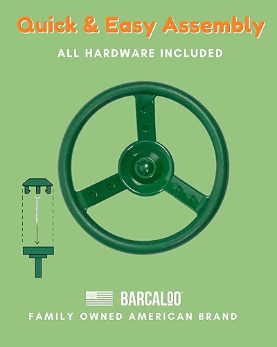 Miniatura 5 de Barcaloo Volante Jungle Gym para niños, fácil de montar en cualquier panel de pared, accesorio de columpio