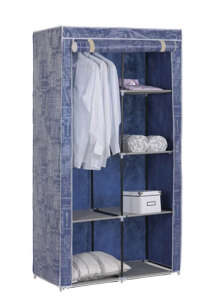 ARMADIO GUARDAROBA CITY cm. 88X46X169H