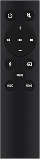 Replacement Remote Control Compatible with TCL Soundbar Alto 3 TS3100 TS3100-NA & Alto 7 TS7010 TS7000 Alto 6 TS6100 TS6100-NA Alto 6+ TS6110 TS6110-NA Home Audio Sound Bar