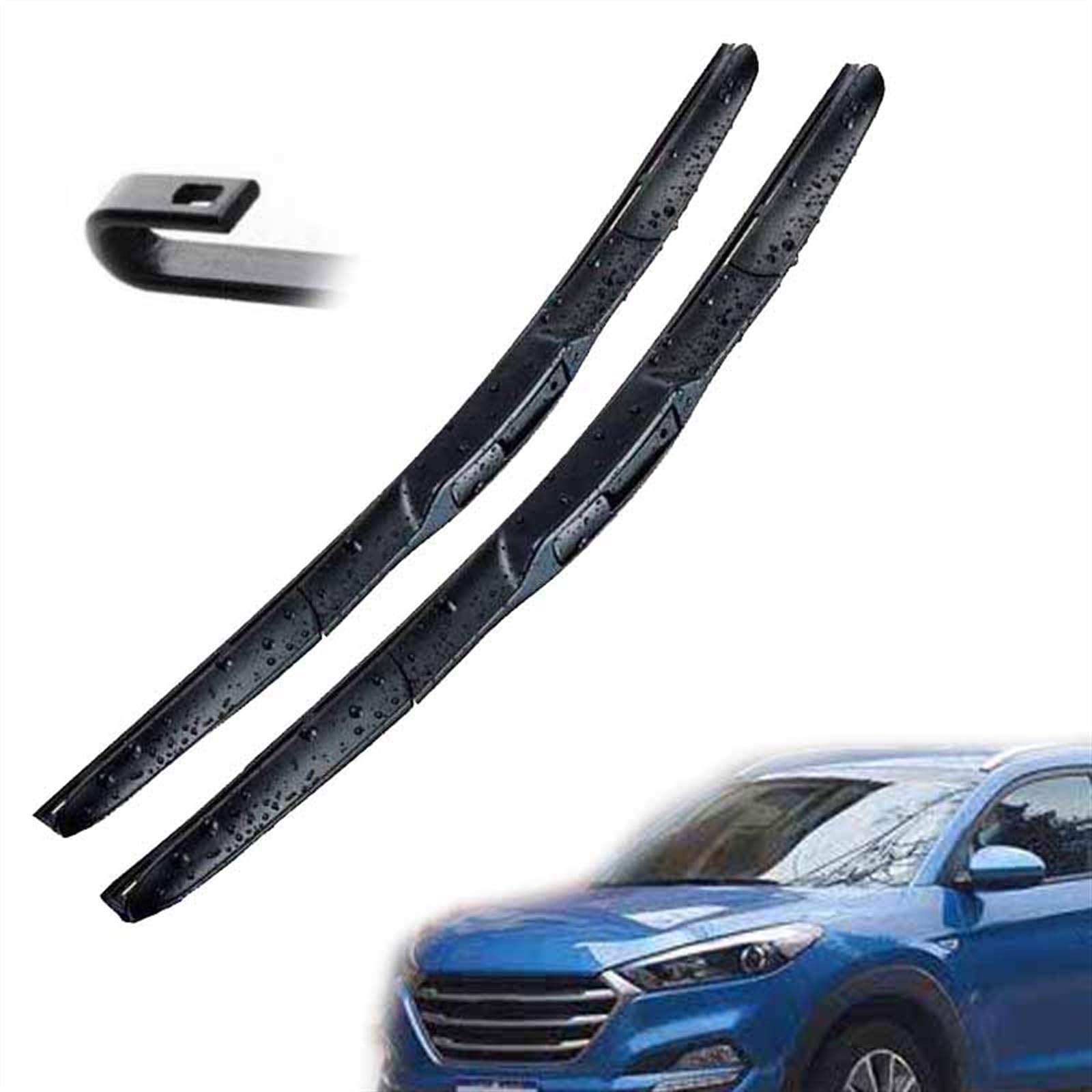 Escobillas limpiaparabrisas Delanteras hbridas para Hyundai Tucson MK3 2016 2017 2018 2019 2020, para Parabrisas, Ventanas, Coche, cepillos de Lluvia de 26"+16".