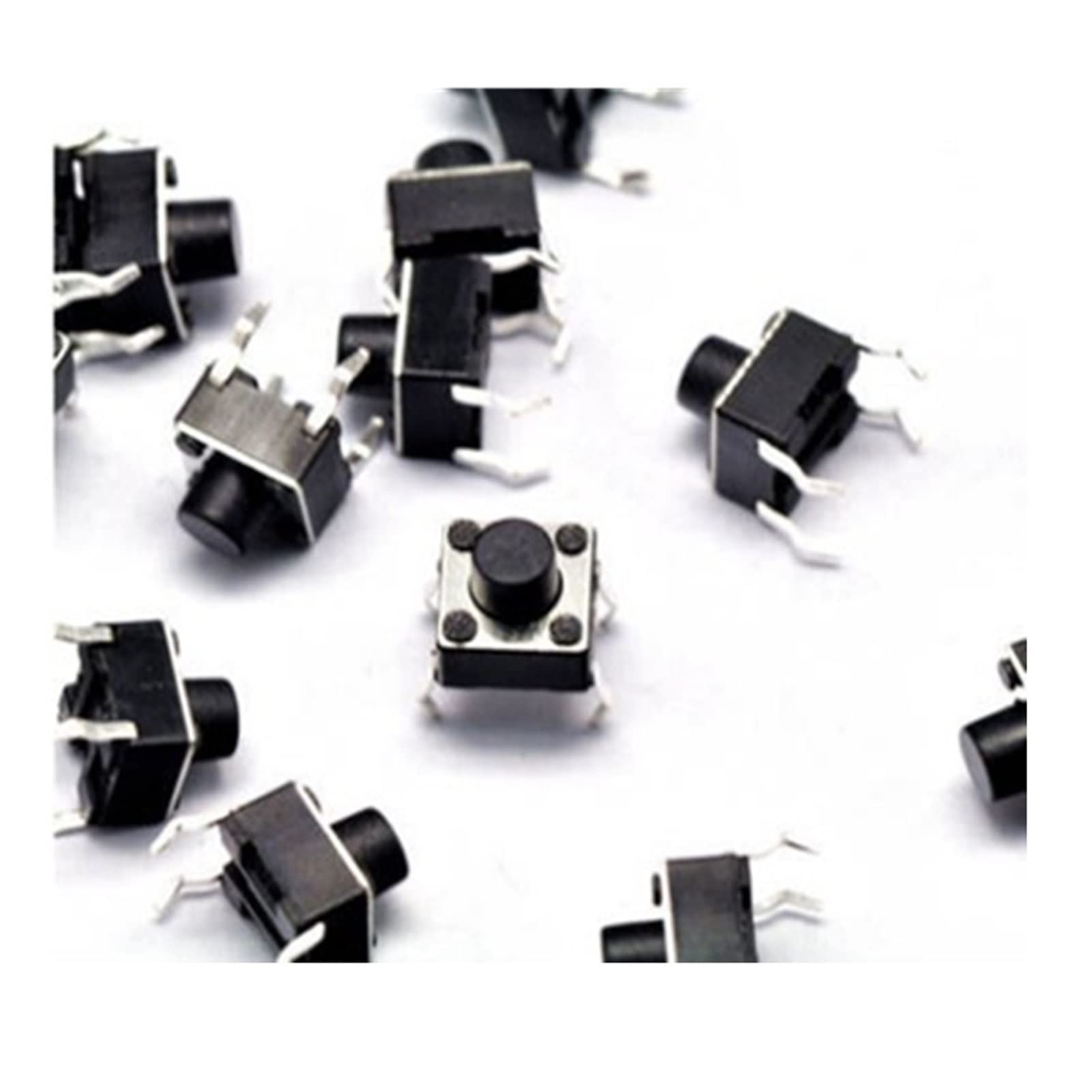 Micro interrupteur tactile 6x6x6mm à haute réactivité et soudure stable DIP 4 broches