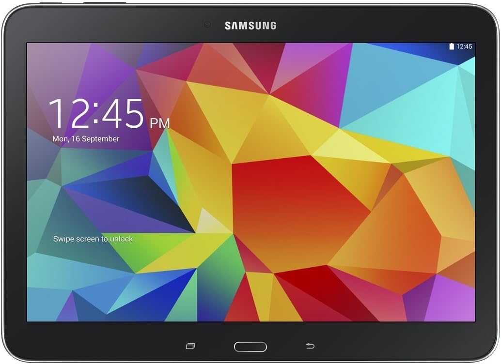 Samsung Galaxy Tab 4 10.1-inch Tablet (Black) - (Quad Core 1.2GHz, 1.5GB RAM, 16GB Storage, Wi-Fi, Bluetooth, 2x Camera, Android 4.4)