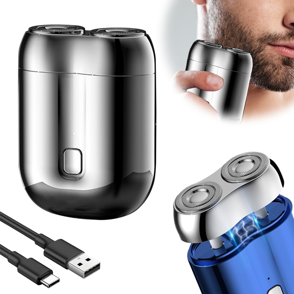 Amazon.co.jp: 新モデル ミニデュアルヘッド電気シェーバー 2025年新