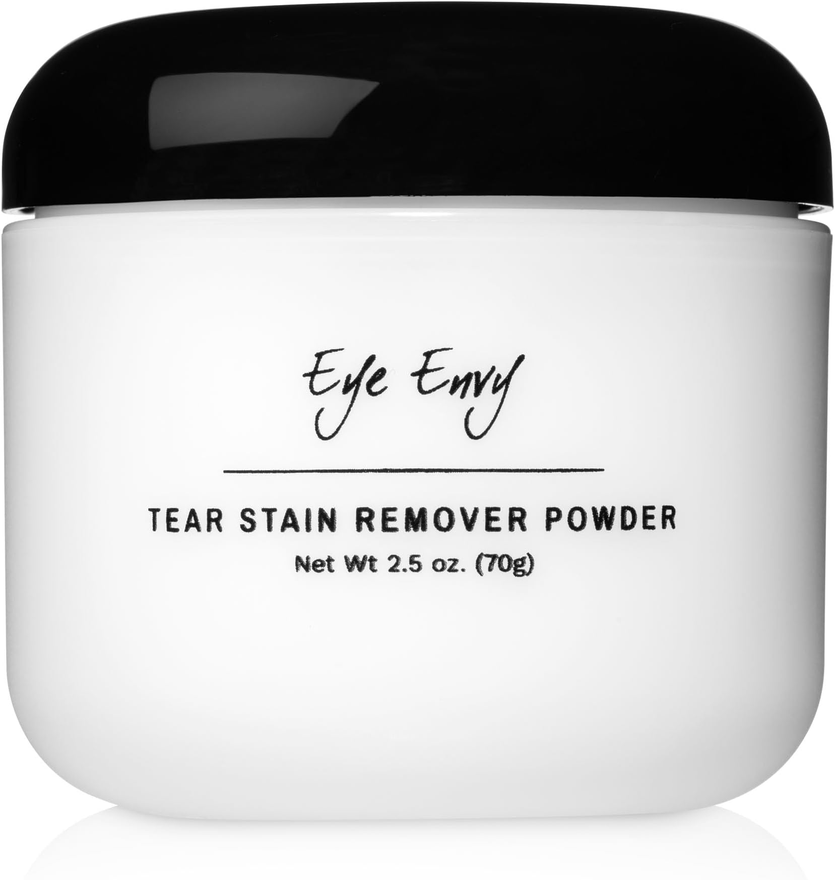 Eye Envy Tear Stain Remover Powder for Dogs and Cats|100% Natural, Safe|Apply Around Eyes|Absorbs and Repels Tears|Keeps Area Dry|Treats The Cause of Staining (4oz)