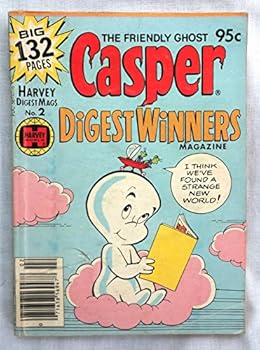 Paperback Casper the Friendly Ghost Digest Winners Magazine - Harvey Digest Mags No. 2 Book