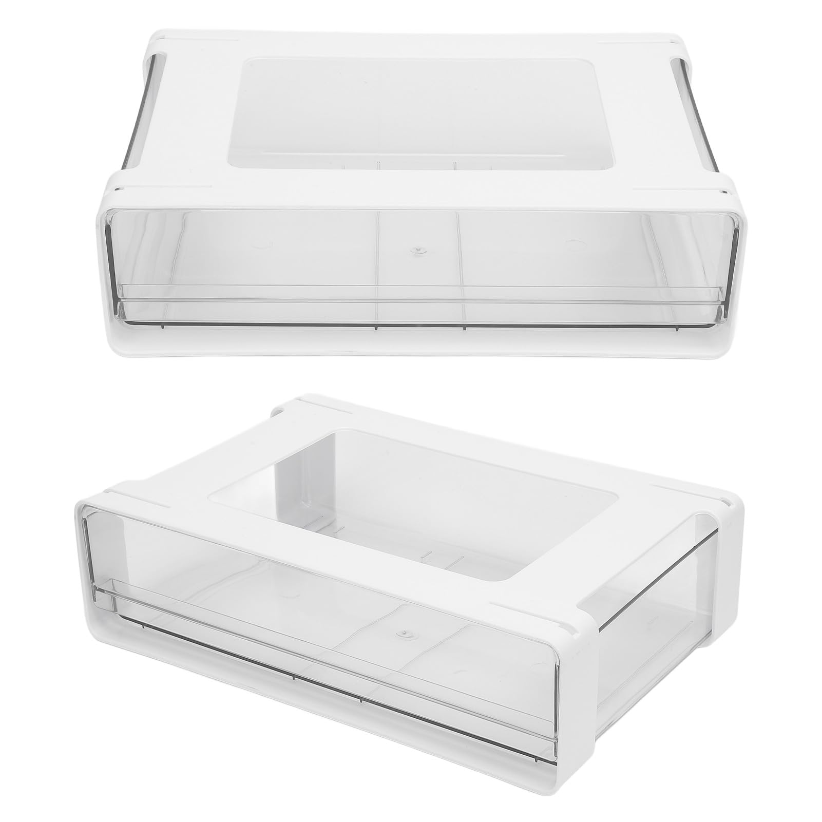 Organizer per cassetti sotto la scrivania, soluzione di archiviazione espandibile, cassetti estraibili di grande capacità per ufficio, casa, camera da letto, spazio di lavoro, massimizza spazio e