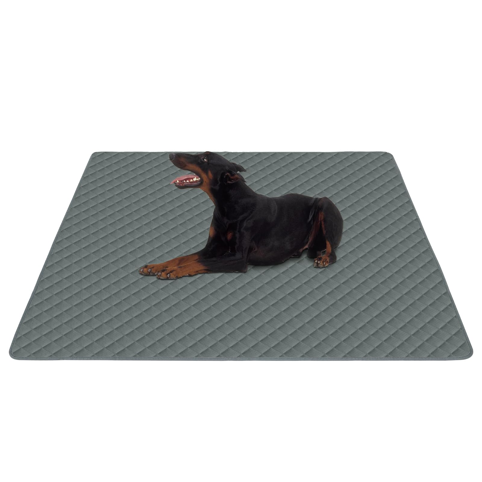 Washable Pee Pads for Dogs 48"x48" Reusable Puppy Pad Pet Training Pads, Waterproof Mat Non-Slip, Dog Pee Pad Whelping Pads Dog Mat-Playpen,Crate,Sofo