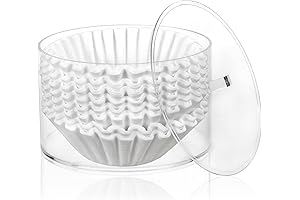 Peohud Acrylic Coffee Filter Holder: Stylish Storage for Your Kitchen