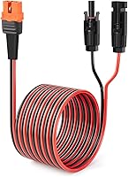 Vista 12 de Cable solar a XT60i de 10 AWG de 2 pies a XT60i 2 10 25 35 50 75 100 pies conector solar a XT60i cable adaptador para estación de energía portátil