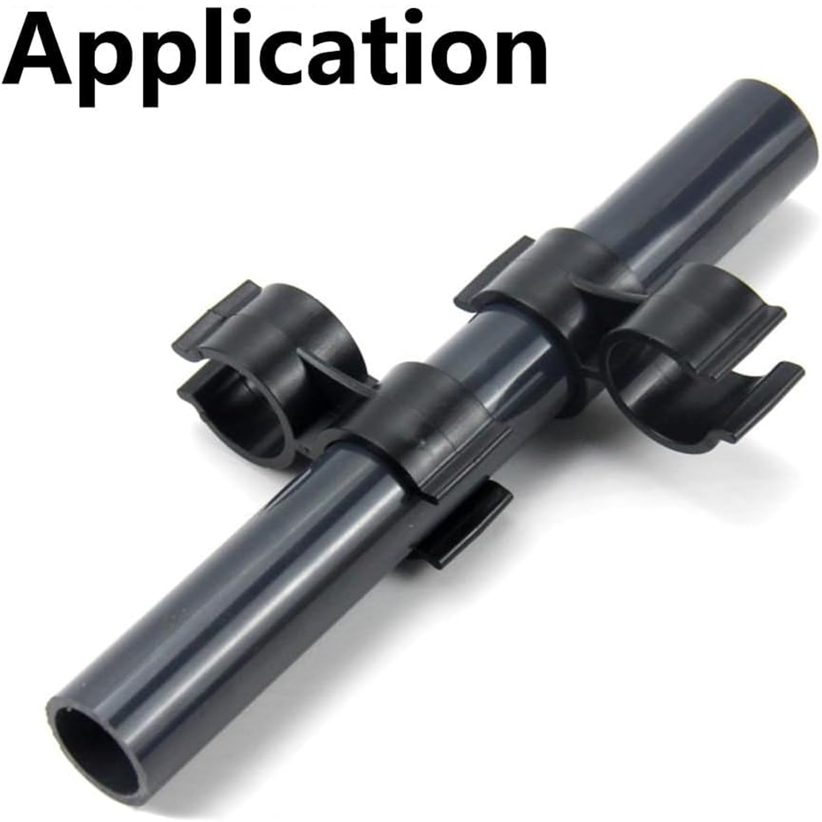 Clip Per Tubi Da 40mm - Confezione Da 10 Pezzi Con Viti E Tasselli - Grigio - Per Idraulica E Cablaggi - Foto 10