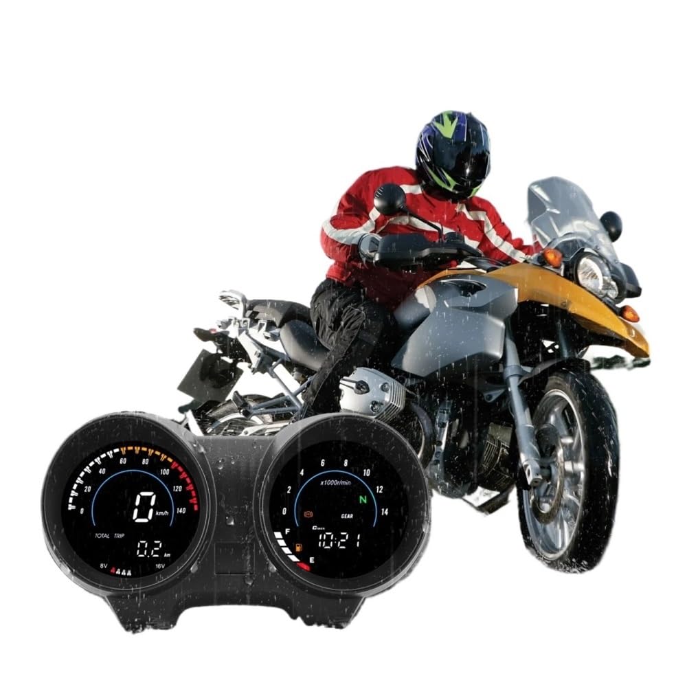 Contagiri moto strumento Per MAX125 Moto Digitale per RX110 per Brasile CG per TITAN150 per Fan150 Contachilometri Contagiri Display LED