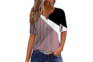 Summer Loose V-Neck Stylish Blouse