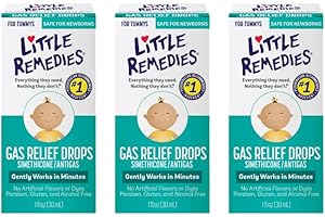 Little Remedies Gas Relief Drops - Soothe Tummy Troubles for Newborns