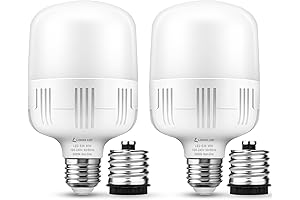 LOHAS LED Light Bulb 250W Equivalent, E26 Garage Bulb 30W 3400LM