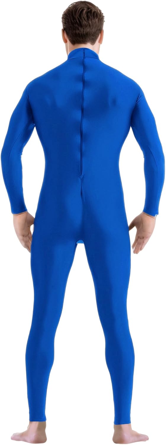 ATHX Men's and Women's Bodysuit Costume One Piece Unitard Halloween Spandex Skin Suit Cosplay Stretchy Full Body Zentai Suit