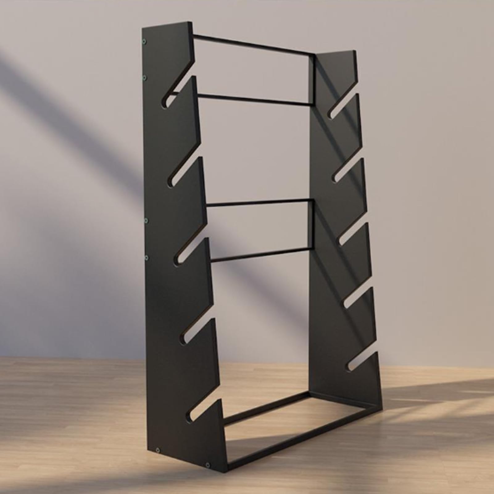 Soporte para monopatín Soporte de exhibición para monopatín de Madera de 6 Capas de pie Soporte para monopatín para Cubierta Casas Garajes Clubes y Tiendas de Patines