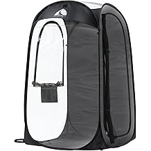 Sports Pod, Kilindeer Pop Up Weather Tent for 1 Person &ndash; Portable All-Weather Shelter with Clear TPU Panels, Instant Setup for Outdoor Events, Camping, Hiking, Wind &amp; Rain Protection