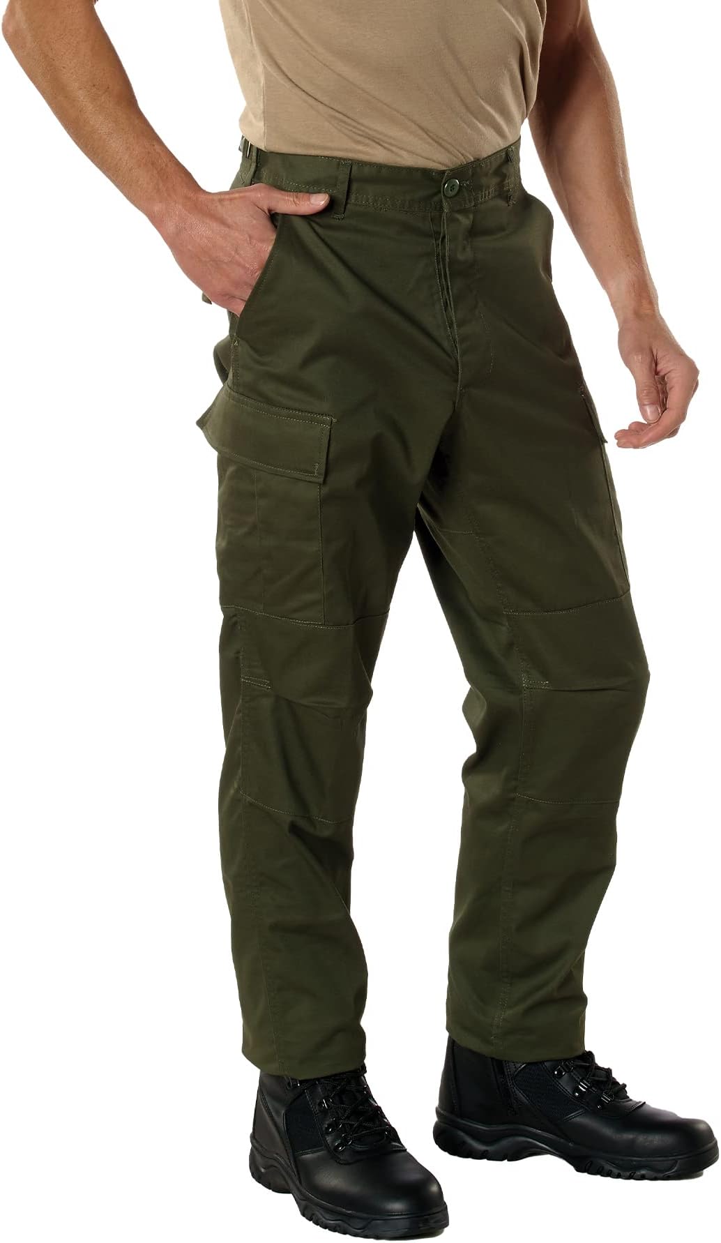 Rothco Tactical BDU Pants – Rugged Cargo Outdoor Hiking EDC Work Uniform