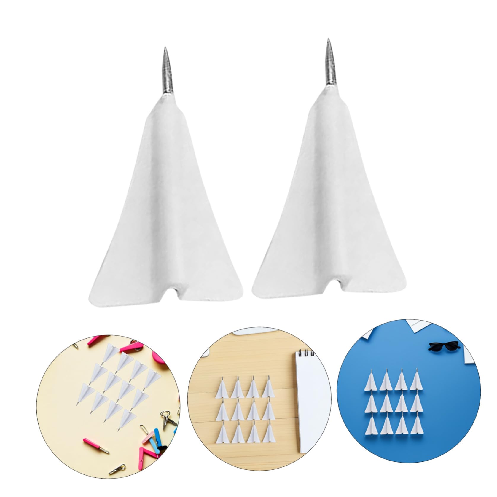 Lot de 12 Punaises Avion Multifonctions pour Tableau Liège Accessoires Cartographiques Et Décoration Murale Créative