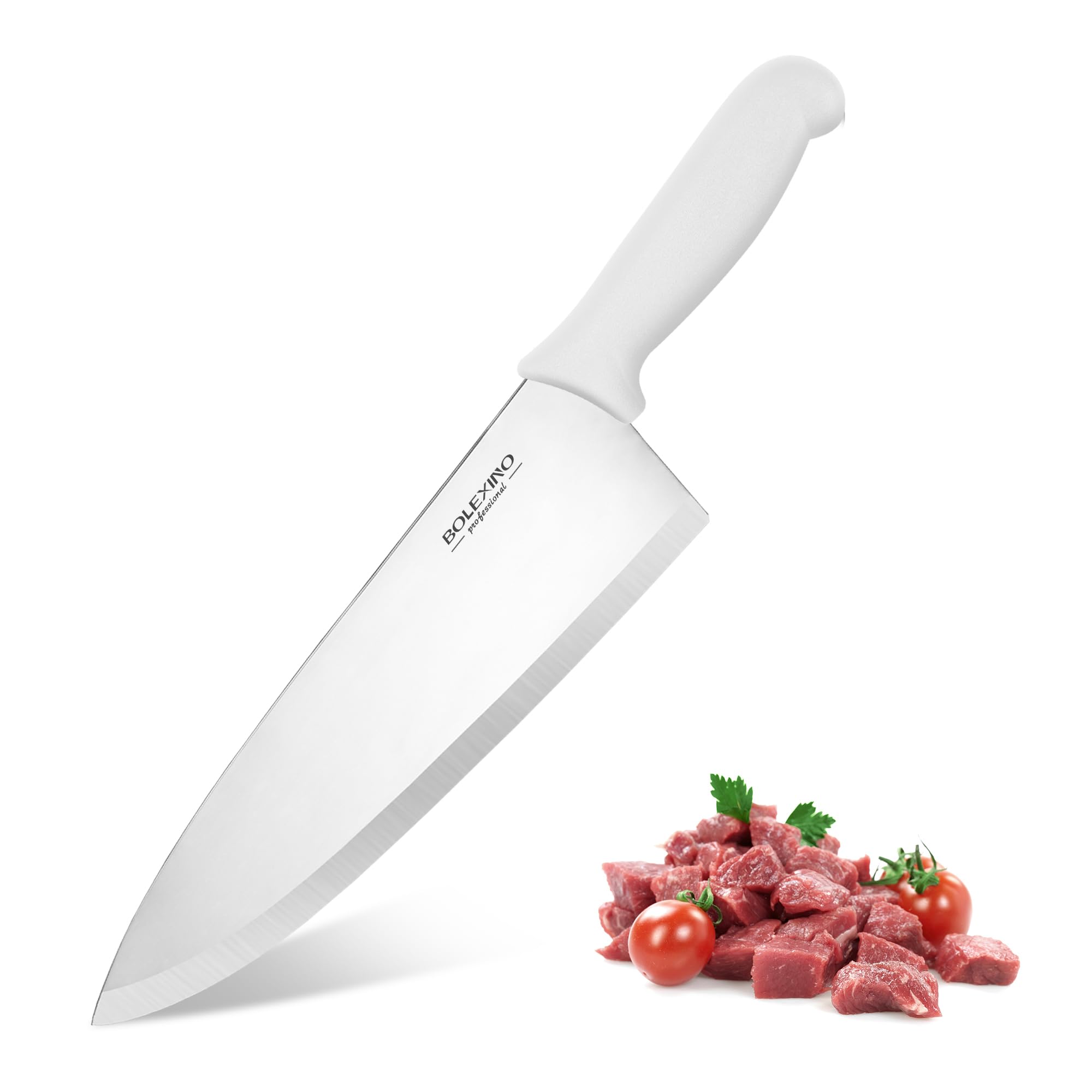 10" Professional Chef Knife, High Carbon Steel, Ergonomic (Green) — Amazon image 16