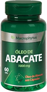 Óleo de Abacate 1000mg 60 Cápsulas