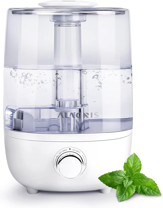ALACRIS 4L Humidificateur d'Air TopFill pour Bébés, Humidificateur à