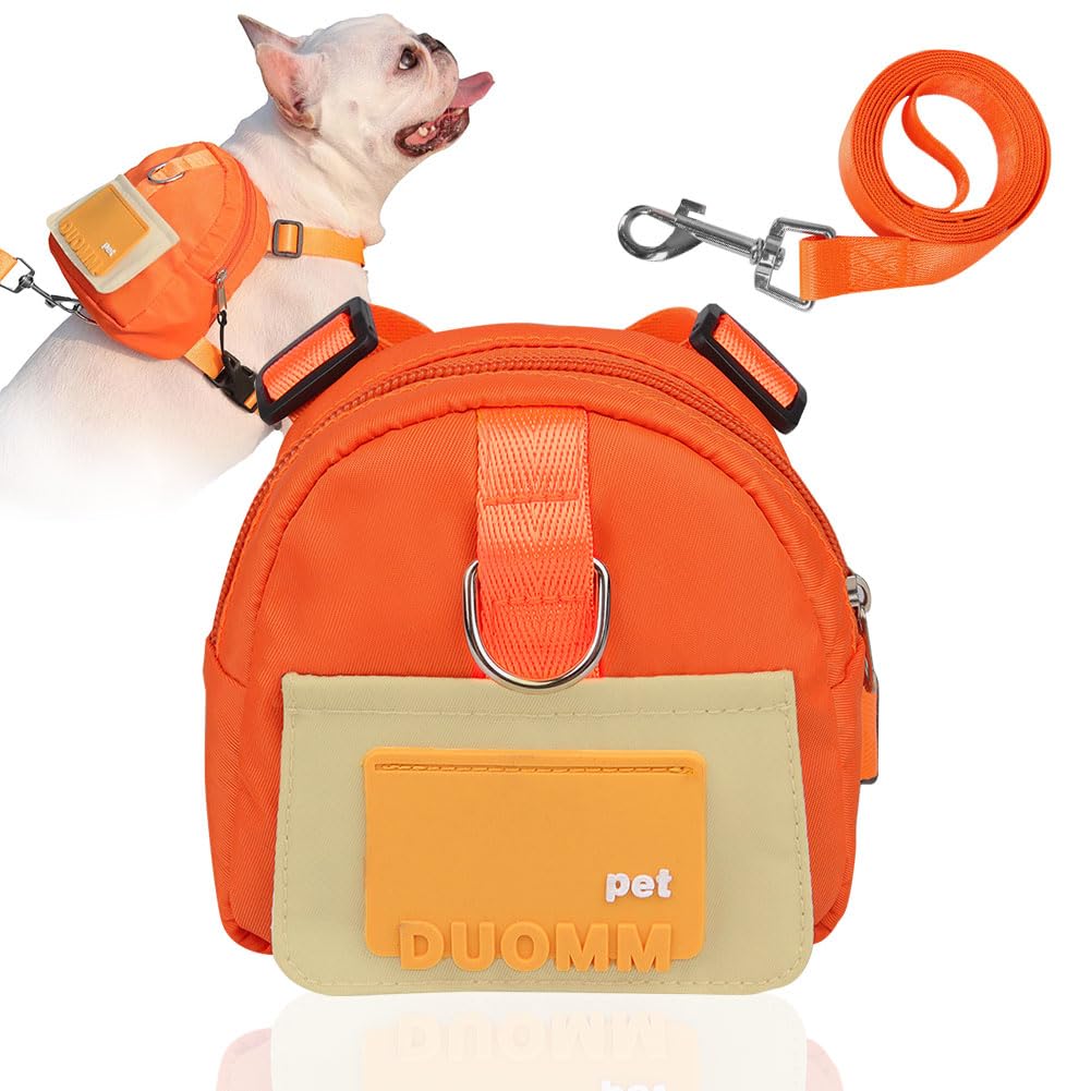 おさかなページ ペット用リュック、リードセット Amazon | 犬用リュック ハーネス リード セットペットバックパック