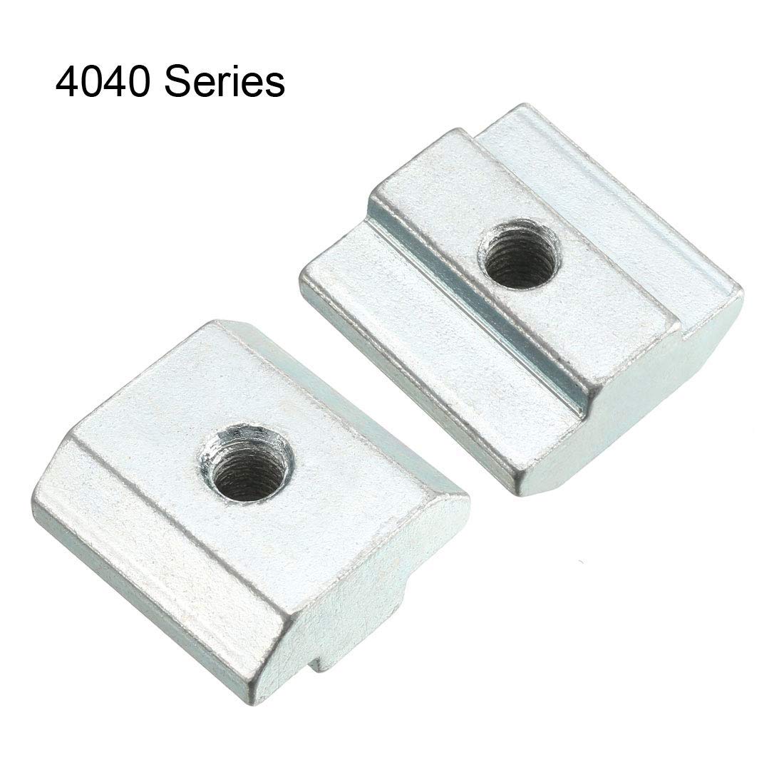 METALLIXITY 12 Tuercas En T Deslizantes M5 Para Perfil De Aluminio Serie 4040 – Acero Al Carbono Para Estructuras E Impresión 3D