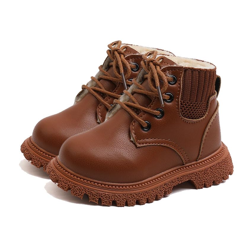 Girls/Boys Snow Boots Toddler Boots Kids Warm Winter Boots Fur Lined Non-Slip Boots (Toddler/Little Kid)