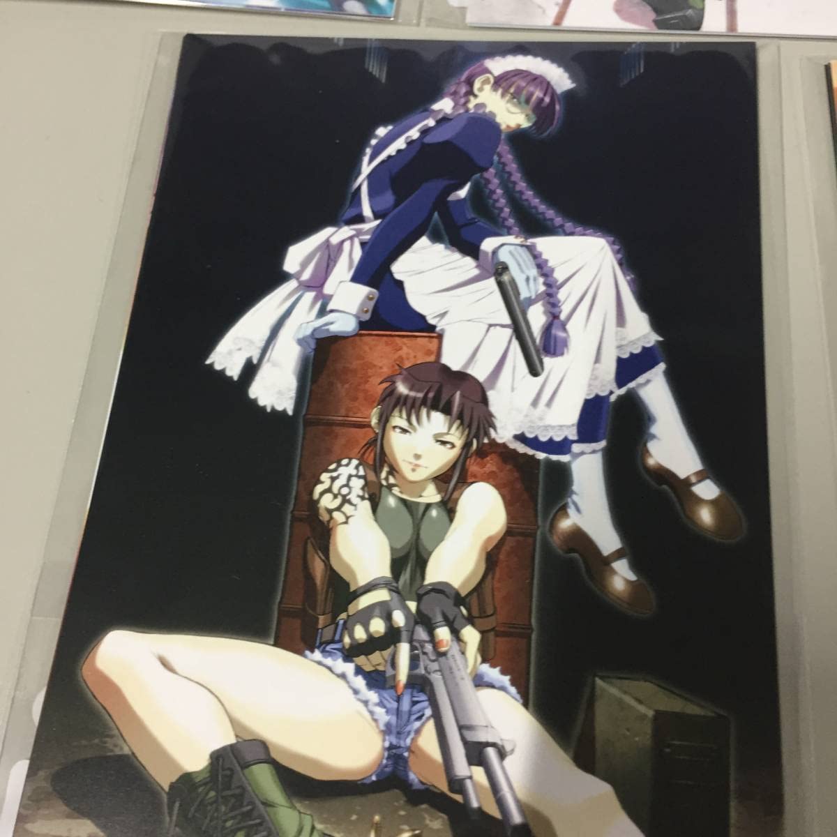 ブラックラグーン BLACKLAGOON　くじ ダブルチャンスキャンペーン ブロッコリートレカアイテムくじEX「BLACK LAGOON」The 2nd
