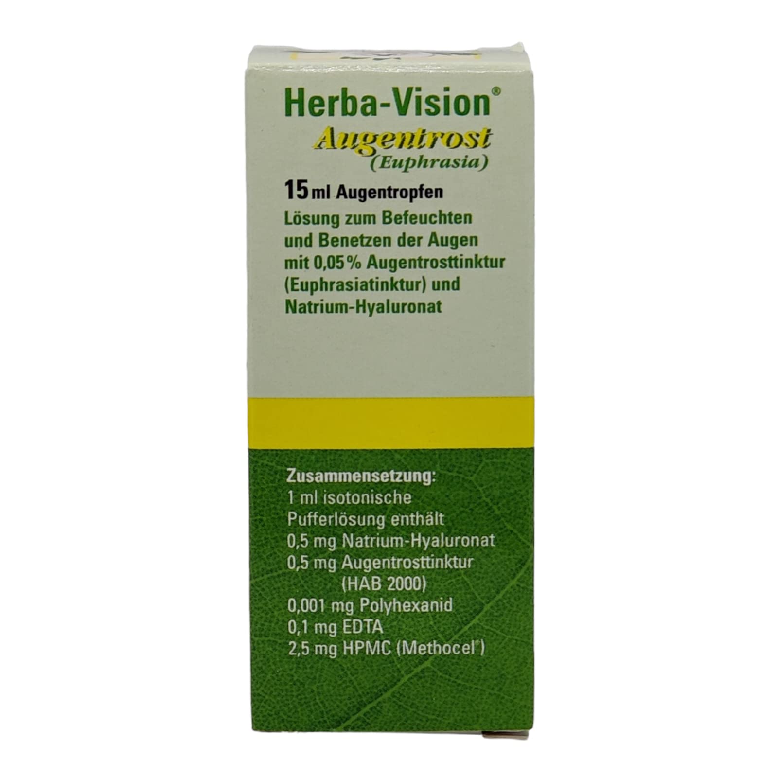 Herba-Vision Augentrost I 3x 15ml I mit PharmaPerle Duschgel