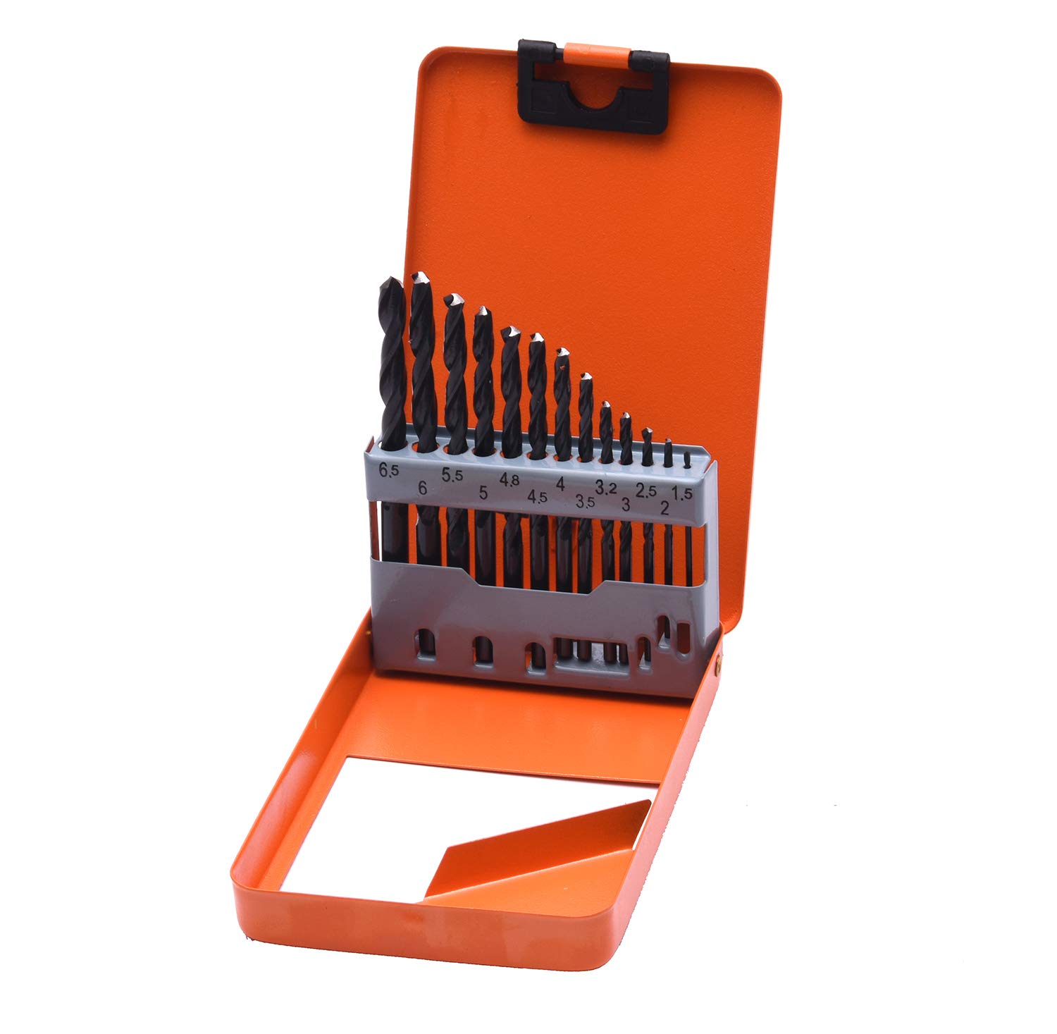 Harden 13pcs Steel Twist Drill Bit Set for Metal, Wood & Plastic Drilling, HSS Steel, with Iron Box - 610291 (B08KRXBNH8) Amazon Price History, Amazon Price Tracker