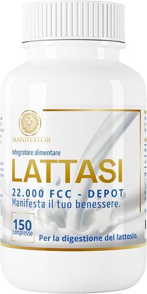 Manifestor Lactasi 22000 Compresse a Rilascio Lento