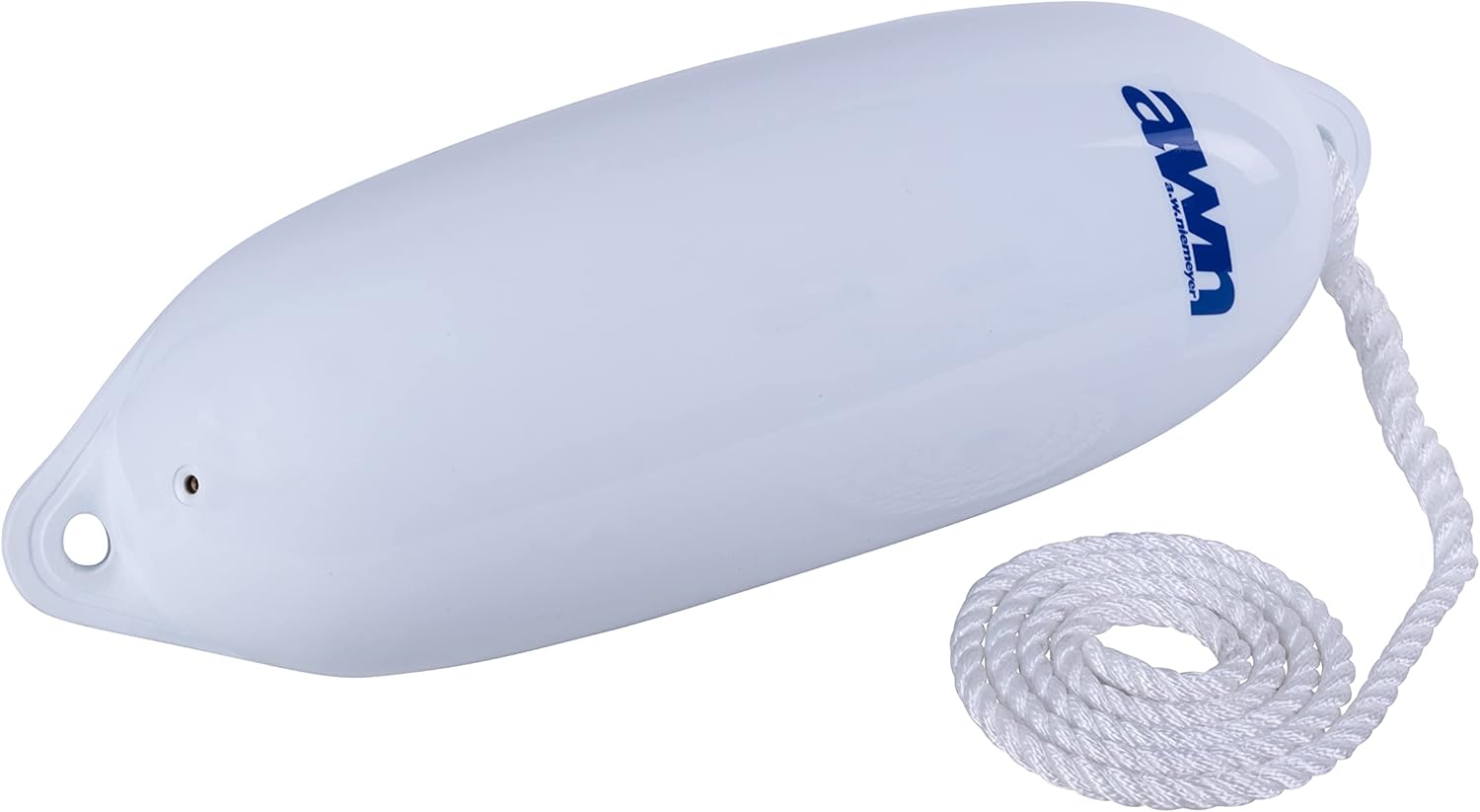 AWN Bootsfender mit Leine in 7 Farben Fender für Boote blau weiß