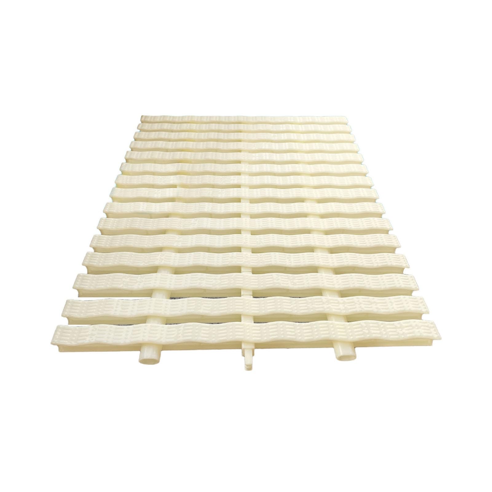 UZAMIRLEX Drainage Overflow Grate, Plastic Pool Overflow Grating, White, Bone, 18-30x100cm, Pack Of 2-10(Bone Color,30x100CM/4pieces)