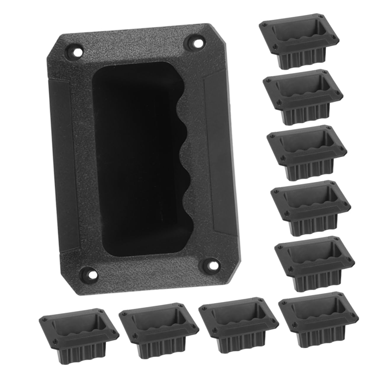 DOITOOL Amplifier Handle Speaker Supplies 10pcs Plastic Handles Vintage Style Easy to Install for Cabinets