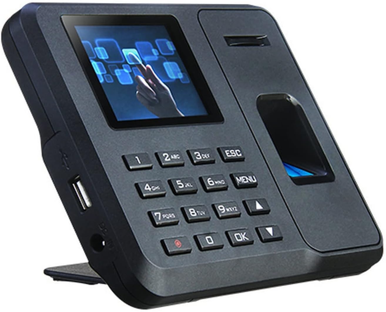 NGTeco Zeiterfassungsgerät - Fingerabdruck & PIN Ohne Monatliche Kosten