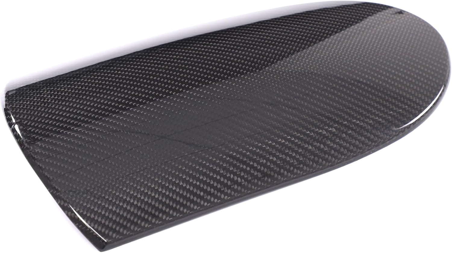Daeiclru Center Console Armrest Cover Trim Compatible with Nissan 370Z Z34 2009-2020, Real Carbon Fiber Center Console Protector Decoration Cover Interior Accessories