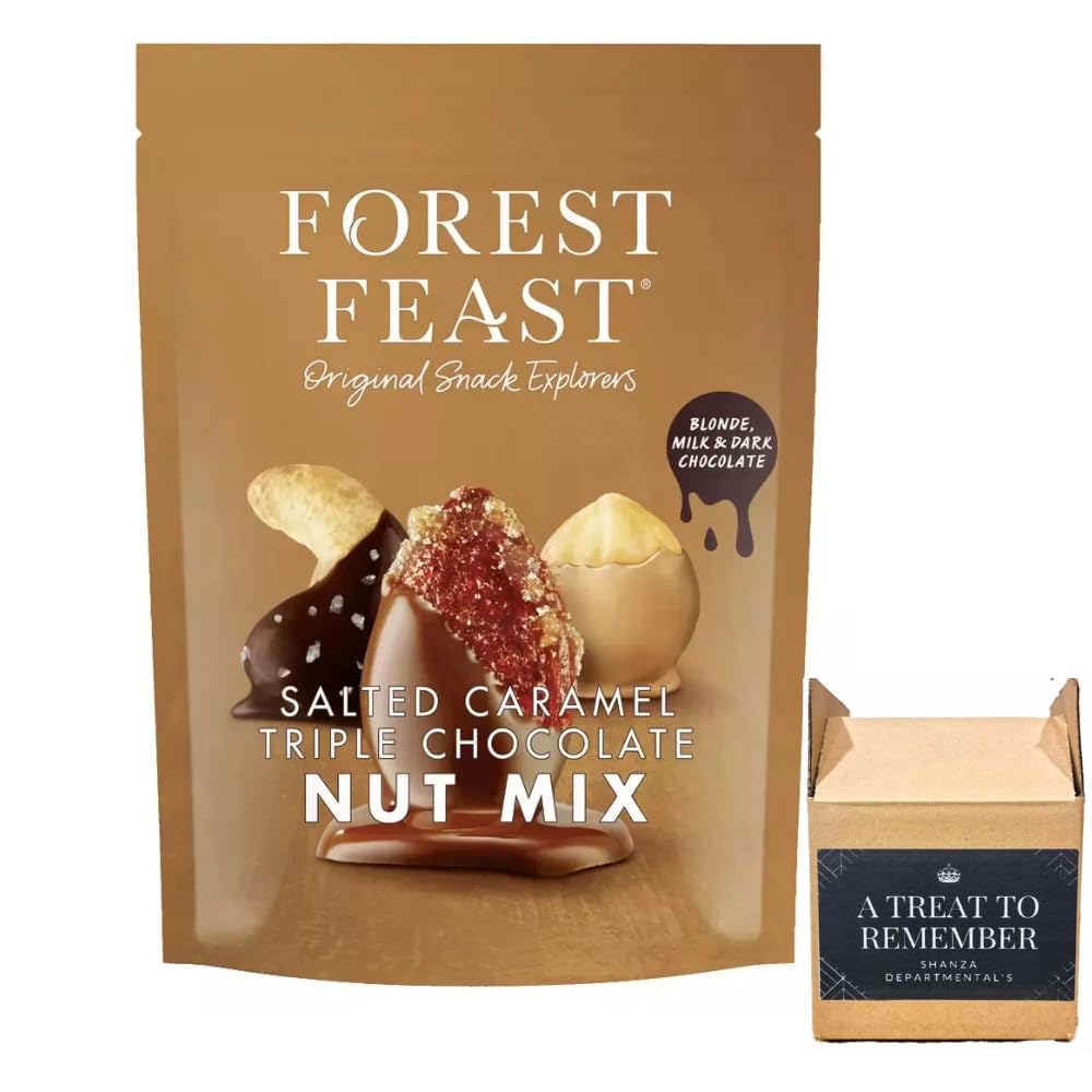 Forest Feast Salted Caramel Triple Chocolate Nut Mix 900g