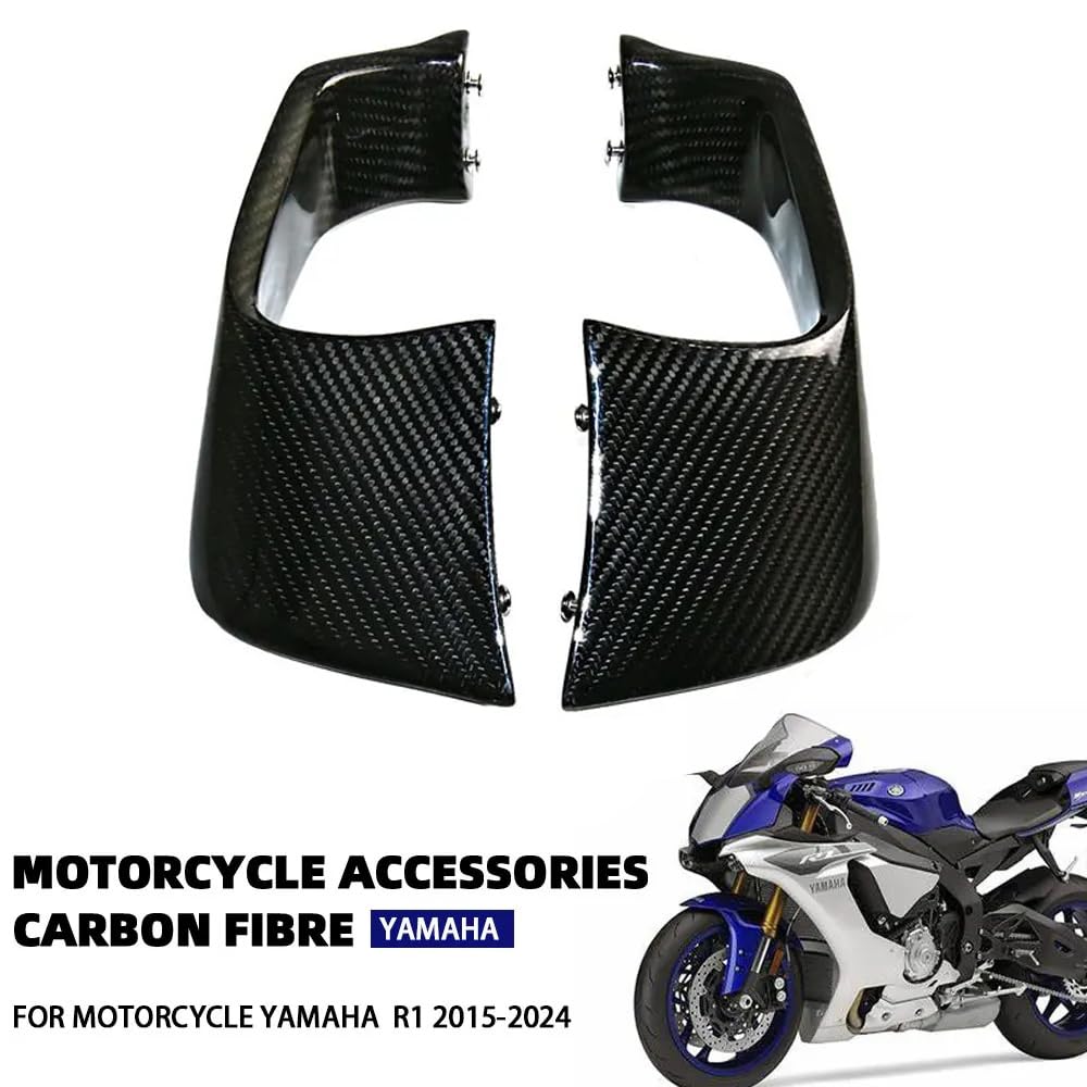 Kit Fibre De Carbone Pour Yamaha R1 (2020-2024) - Ailes, Bras Oscillant, Couvercle Admission - AKOSO
