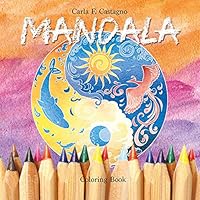 Mandala coloring book 8892686186 Book Cover