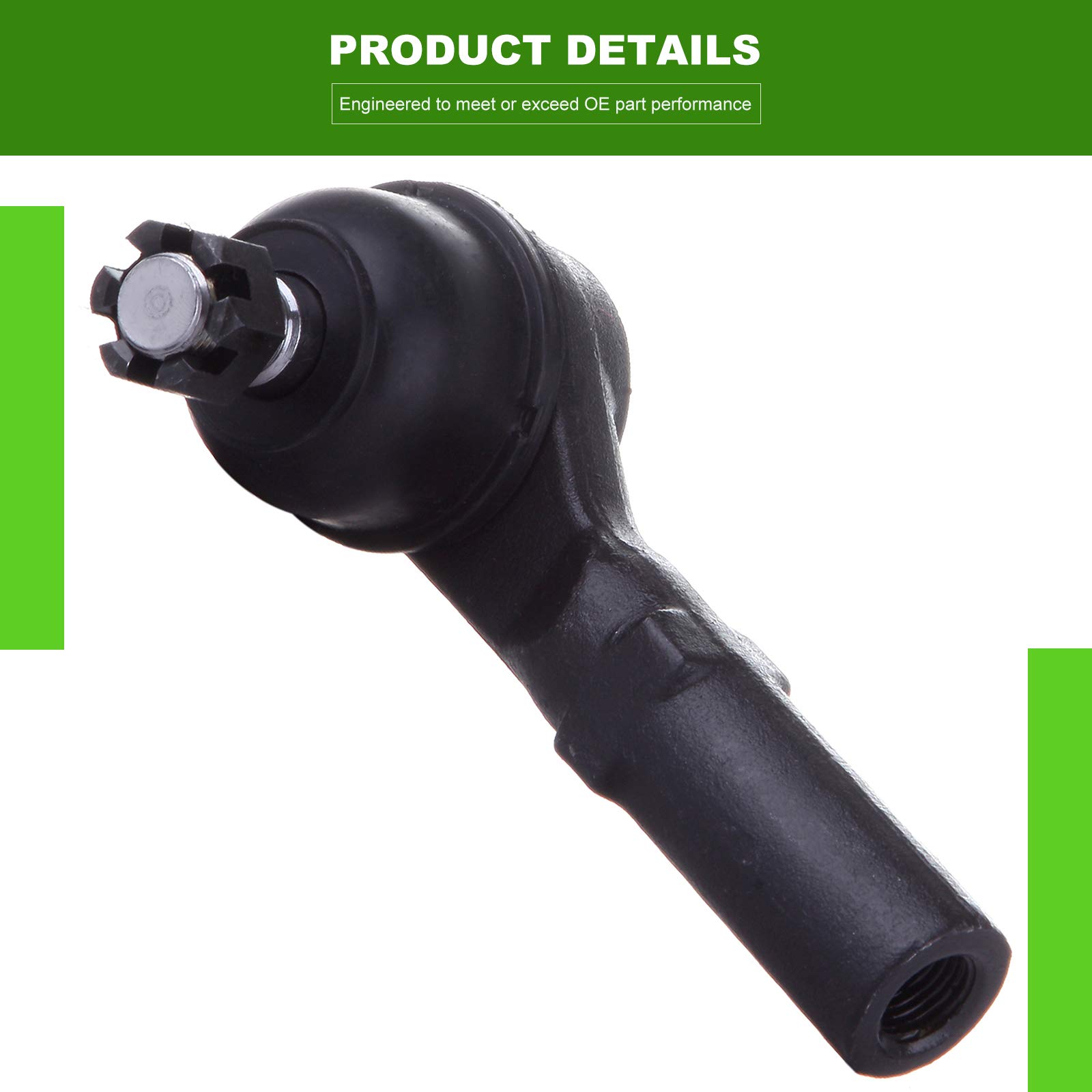 SCITOO Front Suspension Tie Rod Kit For 1997-1999 Dodge Dakota & 1998-1999 Durango (4WD)