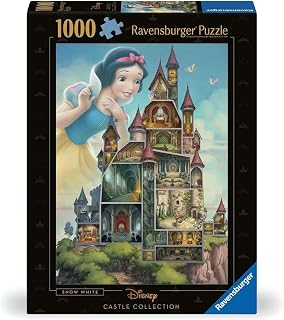 Ravensburger Disney Castle Collection: Snow White 1000 Piece Jigsaw Puzzle for Adults - 12000257 - Handcrafted Tooling, Ma...