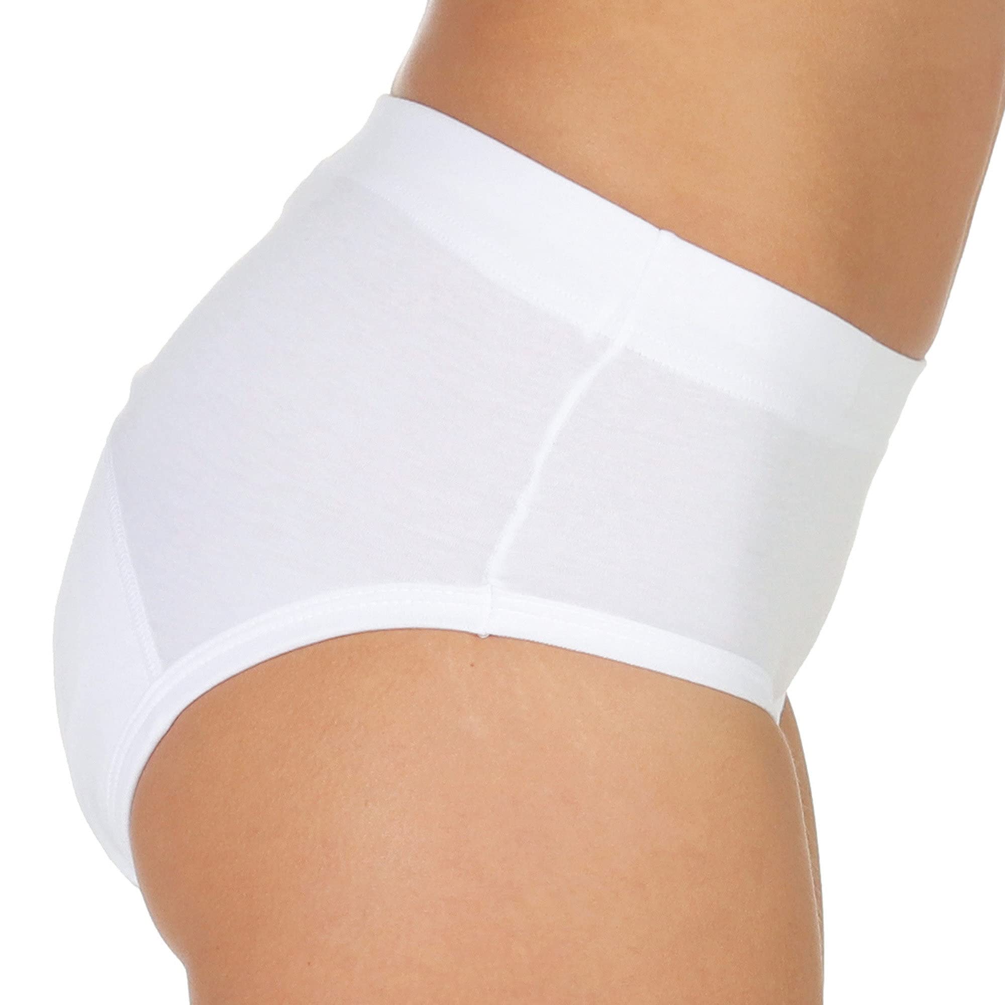 Mediset Damen Hygiene-Slip 2er-Pack weiß Größe 46/48